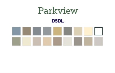 Parkview Siding Color Options